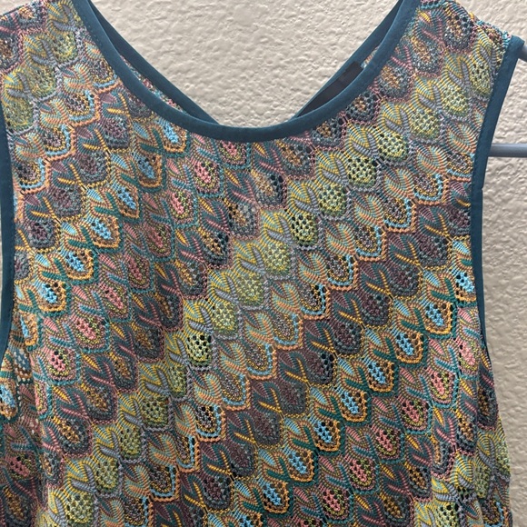 Donna Morgan mixed color Patterned Maxi Dress - Picture 4 of 6